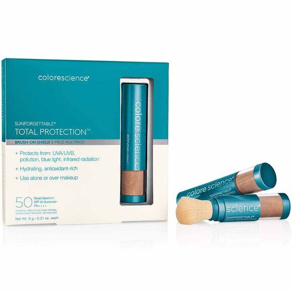Colorescience Sunforgettable Total Protection Brush-On Shield SPF 50 Mu - Picture 2 of 3